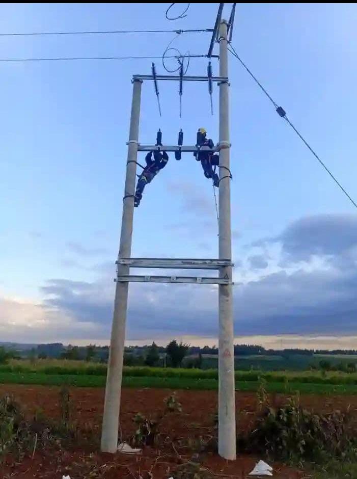High-Voltage Line Works